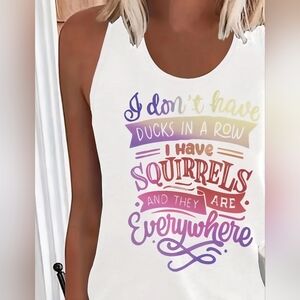 Squirrels Tank Funny New
